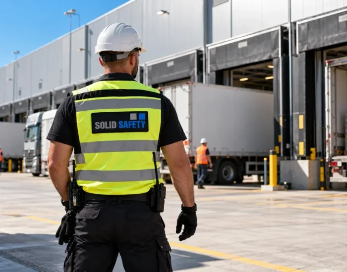 Sicherheit für Logistikzentren: Von der Baustelle bis zum laufenden Betrieb