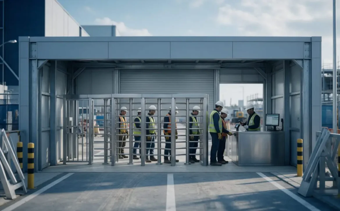 Permit-to-Work und Zutrittskontrolle: So läuft das Gate einer Rechenzentrumsbaustelle