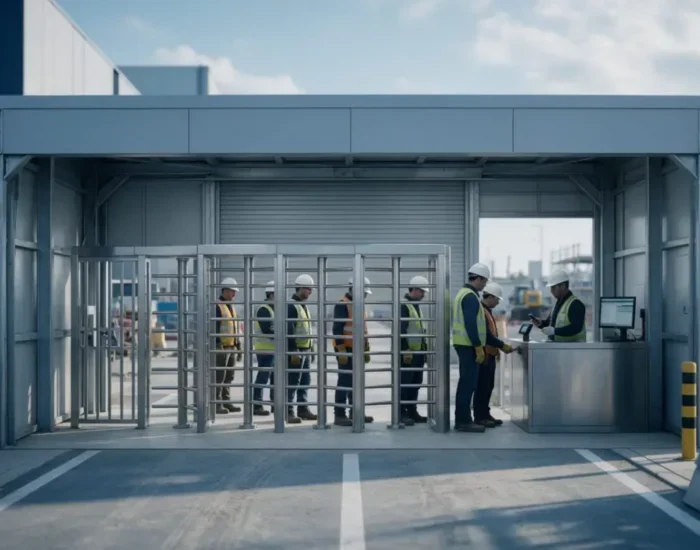Permit-to-Work and Access Control: How the Gate of a Data Center Construction Site Works